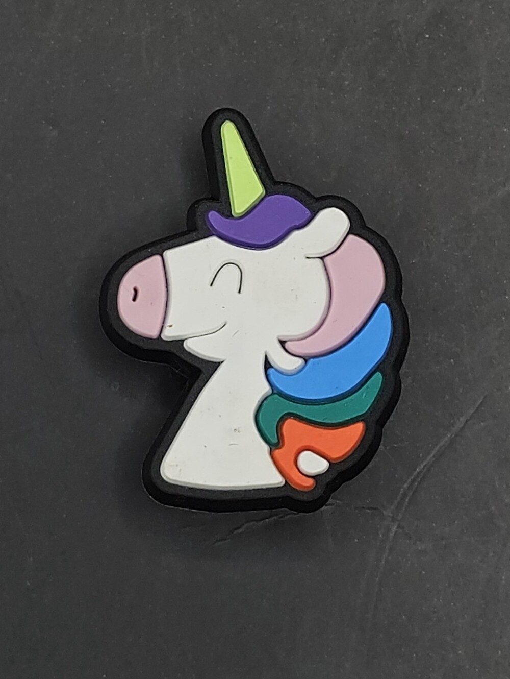 (5/$15) Girly Unicorn Croc Charm